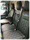 Ford Transit Custom Seat Couvre 2+1 Cuir Eco Complet Et 3 Logos