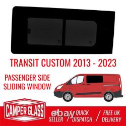 Ford Transit Custom vitre coulissante teintée de confidentialité côté passager 2013-2023