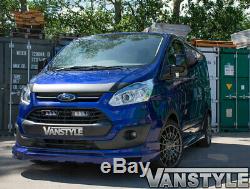 Ford Transit Et Tourneo Sur Mesure 12-18 Bas Splitter Avant Spoiler Pare-chocs À Lèvres Van