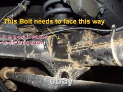 Garde de direction de barre de liaison Land Rover Defender Gwyn Lewis 4x4 barres sumo