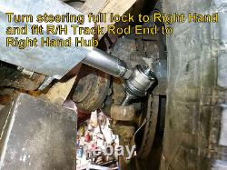 Garde de direction de barre de liaison Land Rover Defender Gwyn Lewis 4x4 barres sumo