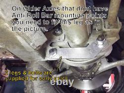 Garde de direction de barre de liaison Land Rover Defender Gwyn Lewis 4x4 barres sumo