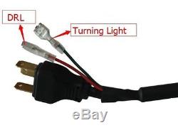 Gq Mq Y60 Patrol 2x 7 '' 105w Légale Ronde Led Drl + Turn Phares