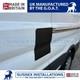 Grand Bouclier De S&eacute;curit&eacute; Pour Fourgon Ford Transit Mk8 2014-et Plus, Porte Lat&eacute;rale Gauche, Noir