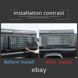 Grille de fenêtre latérale extérieure pour Land Rover Defender 90 110 04-19