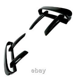 Grilles de pare-chocs avant Land Rover Discovery 5 Lames noires brillantes 2017-20