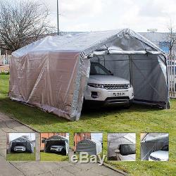 Gris Heavy Duty Instant Garage Car Port Stockage De Tente Extérieure