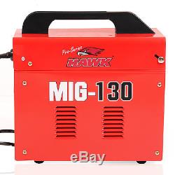 Hawk 130 Portable 230v Pas De Gas Gasless Mig Flux Welding Mask Welding Machine Kit