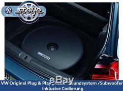 Helix Plug & Play Système De Son / Subwoofer 000051419b D'origine Vw