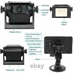 Horse Box Caméra Magnétique De Reversing Sans Fil + 4,3 Moniteur LCD Pour Camion, Vr, Van