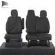Housses De Siège Avant Renault Trafic Sport Business+ (2014 Et Suivants) Noires 147