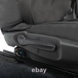 Housses de siège avant Renault Trafic Sport Business+ (2014 et suivants) Noires 147