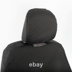 Housses de siège avant Renault Trafic Sport Business+ (2014 et suivants) Noires 147