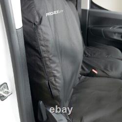 Housses de siège avant Toyota Proace City avec broderie 'Proace City' (2024 et après) 403