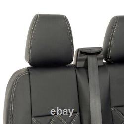 Housses de siège avant en simili cuir pour Ford Transit Custom Rs (2023 et ultérieur) 889