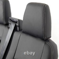 Housses de siège avant en simili-cuir pour Ford Transit Leader (2014 et plus récent) 883