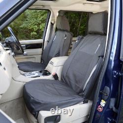 Housses de siège avant et arrière pour Land Rover Discovery 4 (2009-2016) Noir 107 157
