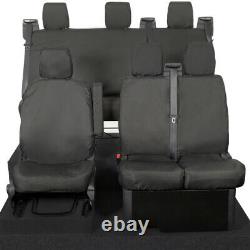 Housses de siège avant (sans plateau) et arrière pour Ford Transit Custom Active 2023+ 436 131