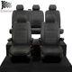 Housses De Siège En Similicuir Pour Vw Transporter T6/t6.1 Sportline Kombi (2015+) 1172 1173