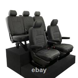 Housses de siège en similicuir pour Vw Transporter T6/T6.1 Sportline Kombi (2015+) 1172 1173