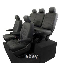 Housses de siège en similicuir pour Vw Transporter T6/T6.1 Sportline Kombi (2015+) 1172 1173