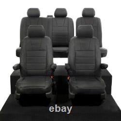 Housses de siège en similicuir pour Vw Transporter T6/T6.1 Sportline Kombi (2015+) 1172 1173