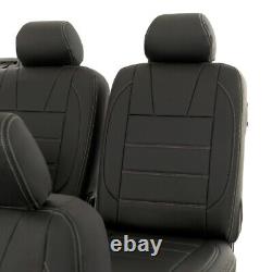 Housses de siège en similicuir pour Vw Transporter T6/T6.1 Sportline Kombi (2015+) 1172 1173