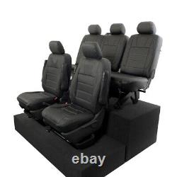 Housses de siège en similicuir pour Vw Transporter T6/T6.1 Sportline Kombi (2015+) 1172 1173