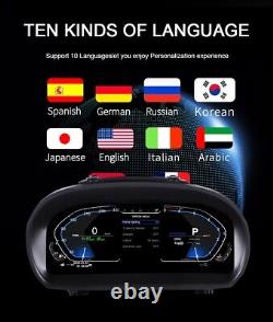 Instrument de tableau de bord numérique LCD compatible avec BMW Série 1 E87 2006-2011