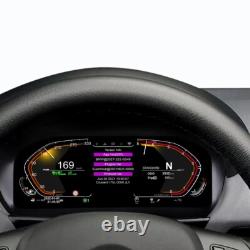Instrument de tableau de bord numérique LCD compatible avec BMW Série 1 E87 2006-2011