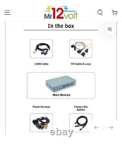 Interface Mr12volt BMW CIC Apple CarPlay Android Auto avec DSP pour E92 E60 E70