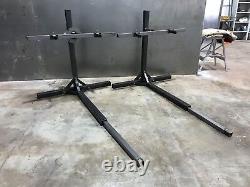 Jig de rotation de voiture / rotisserie à hauteur fixe