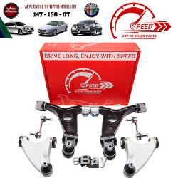 Kit Bracci Sospensione Anteriori Alfa Romeo 147 156 Gt 8pz. Rinforzati Vitesse