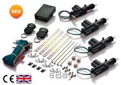Kit Central Sans Clé À Distance Universel De Verrouillage De Porte + Gratuit Splice Connecteurs Royaume-uni