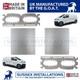 Kit De Protection De S&eacute;curit&eacute; Pour Fourgon Pour Vauxhall Vivaro 2019 Et Plus, Portes Lat&eacute;rales Jumel&eacute;es, Bross&eacute;
