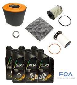 Kit de service d'origine Fiat Ducato 2.2D (2021 et suivants) (Air, Huile, Carburant, Pollen, Lave-glace)