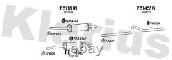 Klarius FE1163E Boîte avec tuyau central s'adapte au Ford Transit 2.2 TDCi