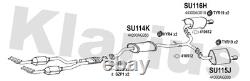 Klarius SU114K Boîtier avec tuyau central s'adapte à Subaru Legacy 3.0