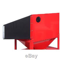Led Lumière Sandblaster Perle Sand Grit Sandblasting Blast Cabinet 220l Nouveau 2017