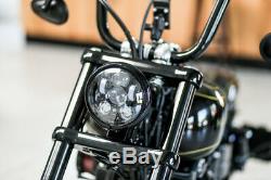 Led Scheinwerfer Mit Standlicht Harley 5,75 Night Train Sportster Softail Dyna