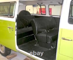 Lit de rock and roll VW Micro Bus avec charnières Z pour T1/T2 Splits et T2 Bay C9453 1950-79