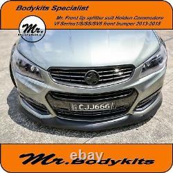 M. Splitter À Lèvres Avant Pour Holden Commodore Vf Series 1 S/ss/sv6 Bumper Avant
