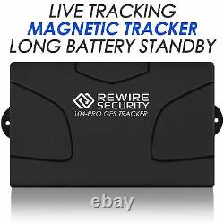 Magnetic Gps Tracker Longue Batterie Vie Voiture Van Trailer Véhicule Spy Hidden App