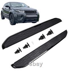 Marchepieds latéraux Fit Range Rover Evoque Stealth Black, running boards Dynamic 2011-18