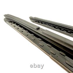 Marchepieds latéraux Mercedes GLA Gloss Black Running Boards pour X156 2013-19 - 100% ajustement