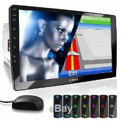 Mit Navi Gps Autoradio 10 Zoll Touch Monitor Usb Bluetooth Mp3 Wma Mpeg4 2din