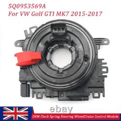 Module de direction FCC avec anneau tournant et ressort de montre, nouveau volant authentique 5Q0953569A