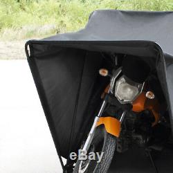 Moto Couvercle De Stockage De Vélo Tente Remise Cadre Fort Garage Garage Moto Cyclomoteur