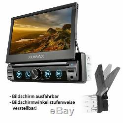 Navigation Gps Bluetooth Autoradio DVD CD Sd Usb Handy Mirror 7 Farben 1din