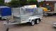 New Cage 4 Twin Axle Car Trailer 9x4 Classe 750kg + Seulement Cette Semaine Une Remorque Gratuite